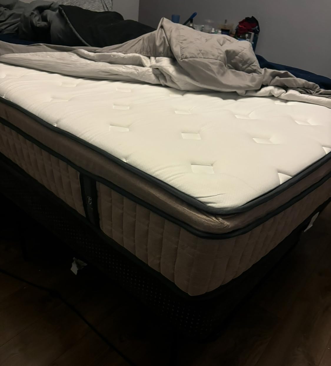 Extra Firm King Mattress 14 Inch Lumbar & Hip Support Hybrid Mattresses in a Box - Pressure Relief Hybrid Mattress with Cooling Comfort Spinal Alignment - CertiPUR-US, Fiberglass Free, 365-Night Trial customer photo 2