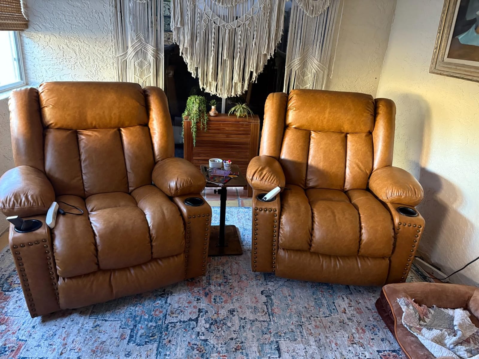 Triple Motor Large Power Lift Recliner Chair for Elderly with Heat and Massage, Lay Flat Lift Chairs for Seniors Infinite Position, Extended Footrest,USB&Type-C Ports, Cup Holder customer photo 1