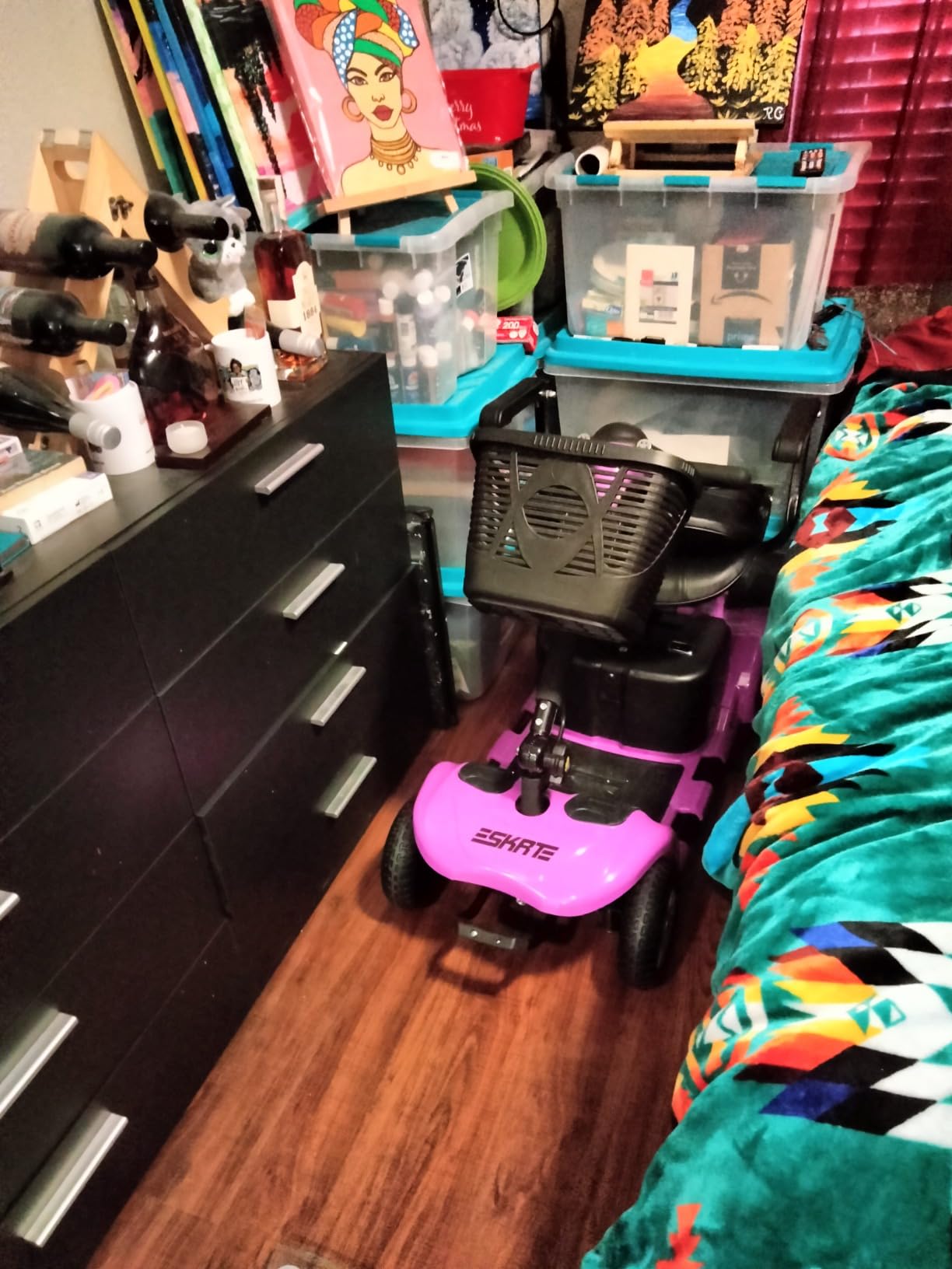 Mobility Scooter for Adults & Senior, Foldable 4 Wheels Electric Scooter customer photo 1