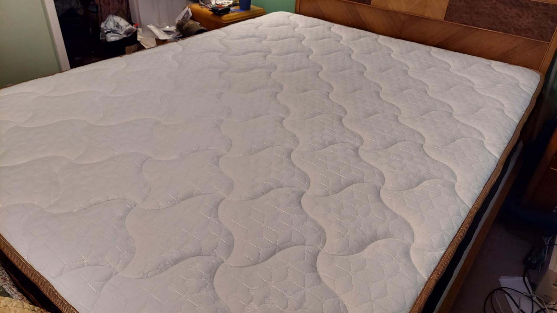 King Mattress 14 Inch, Luxury Hotel Cooling Hybrid Bed Mattress in a Box customer photo 1