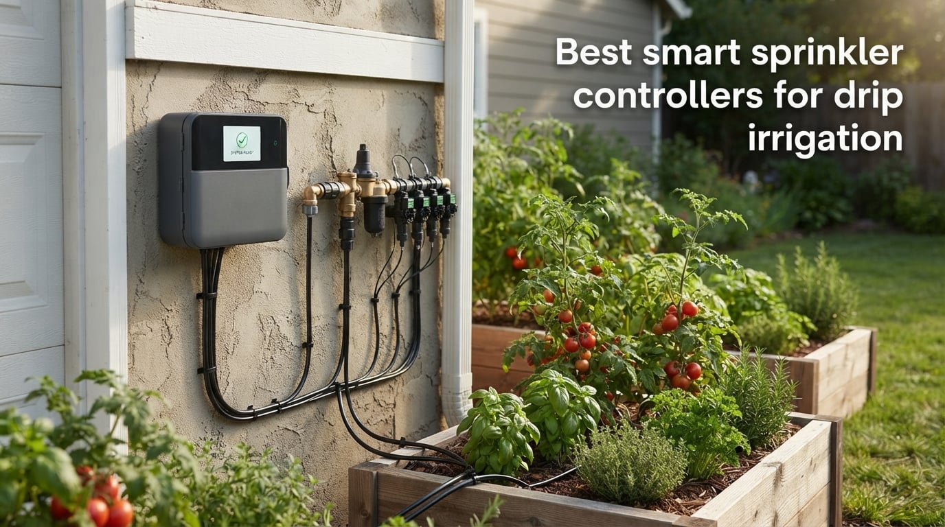 Best smart sprinkler controllers for drip irrigation