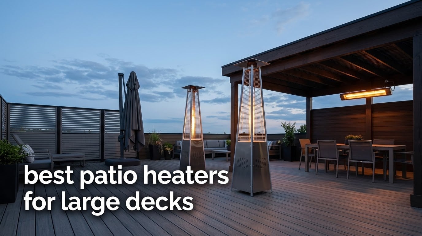 best patio heaters for large decks