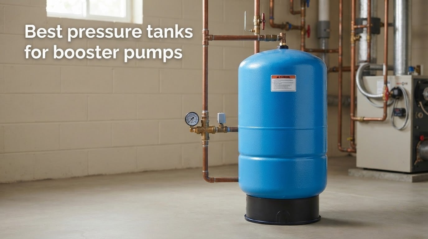 Best pressure tanks for booster pumps