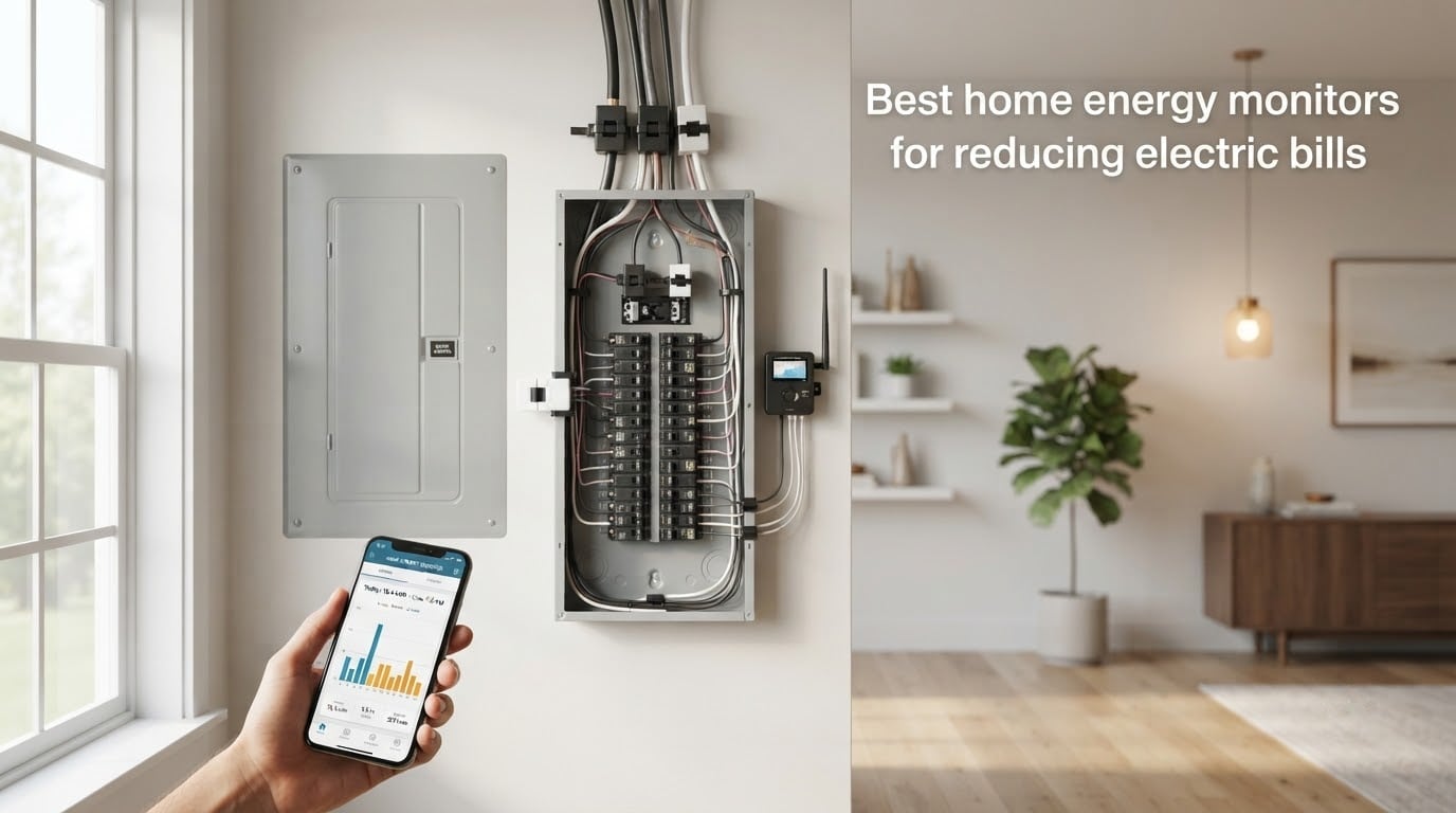 Best home energy monitors for reducing electric bills