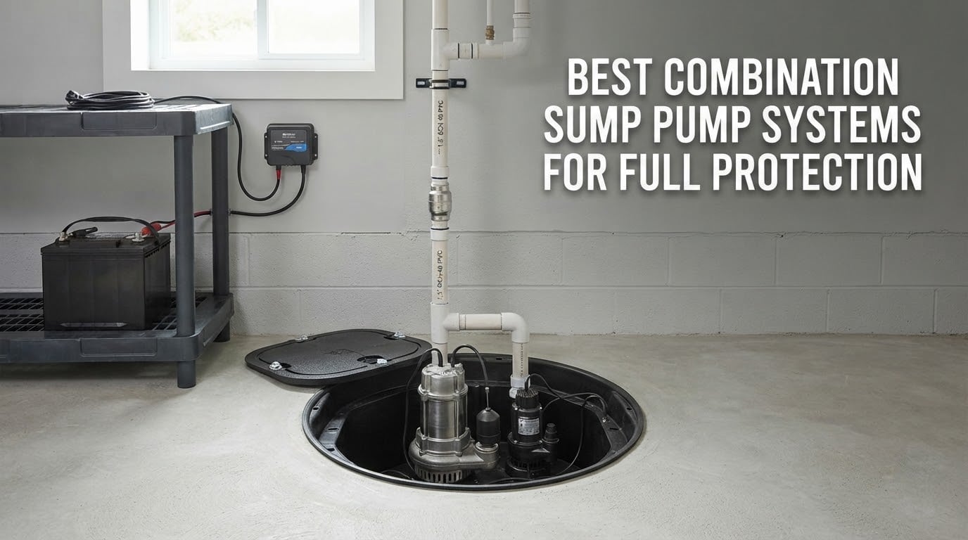 Best combination sump pump systems for full protection