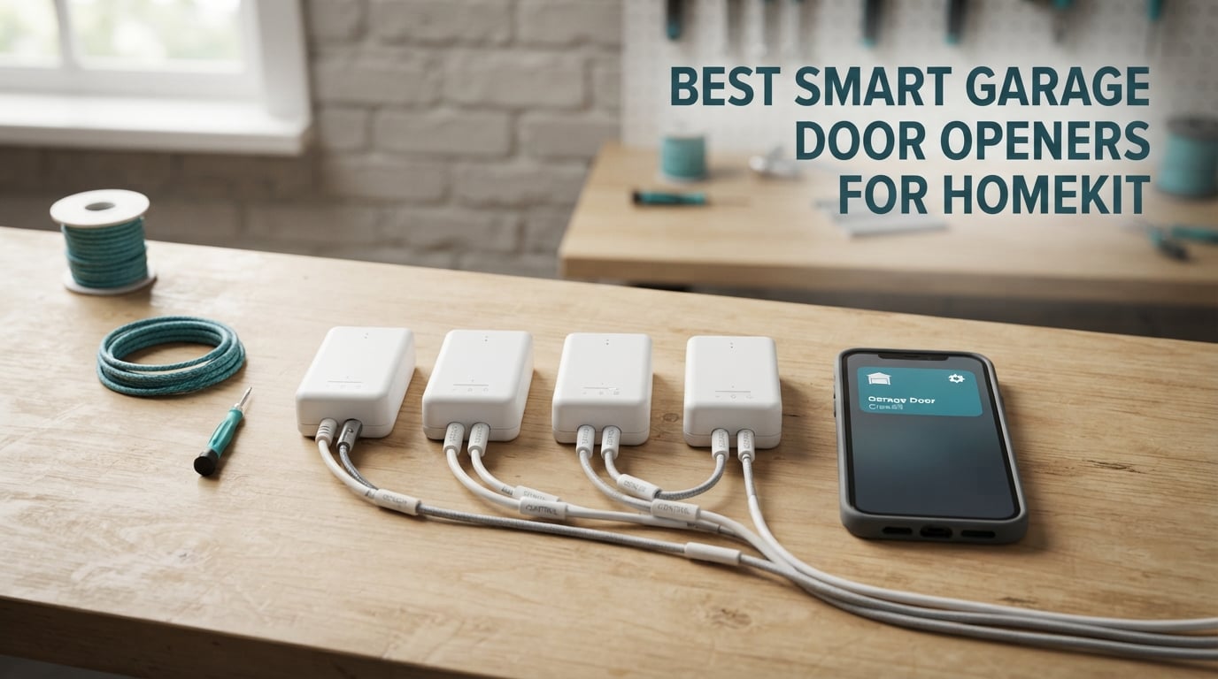 Best smart garage door openers for HomeKit