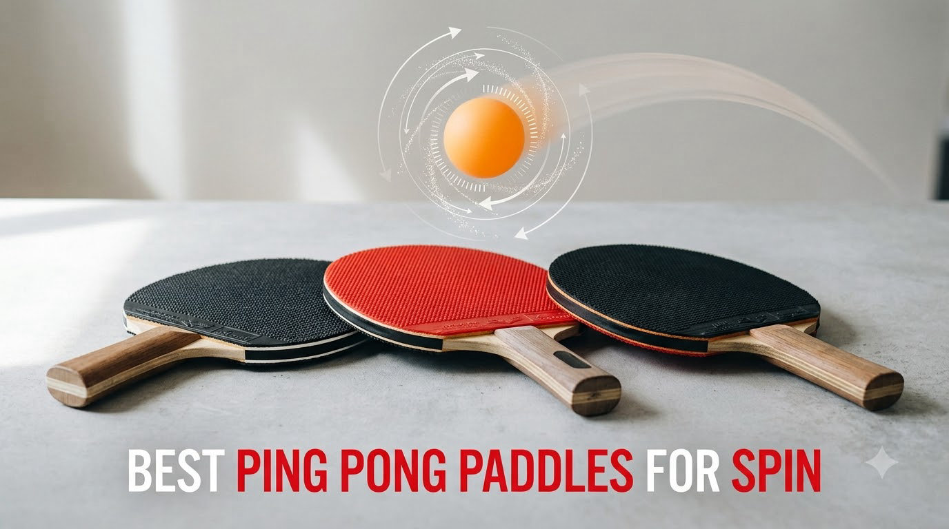 Best Ping Pong Paddles for Spin