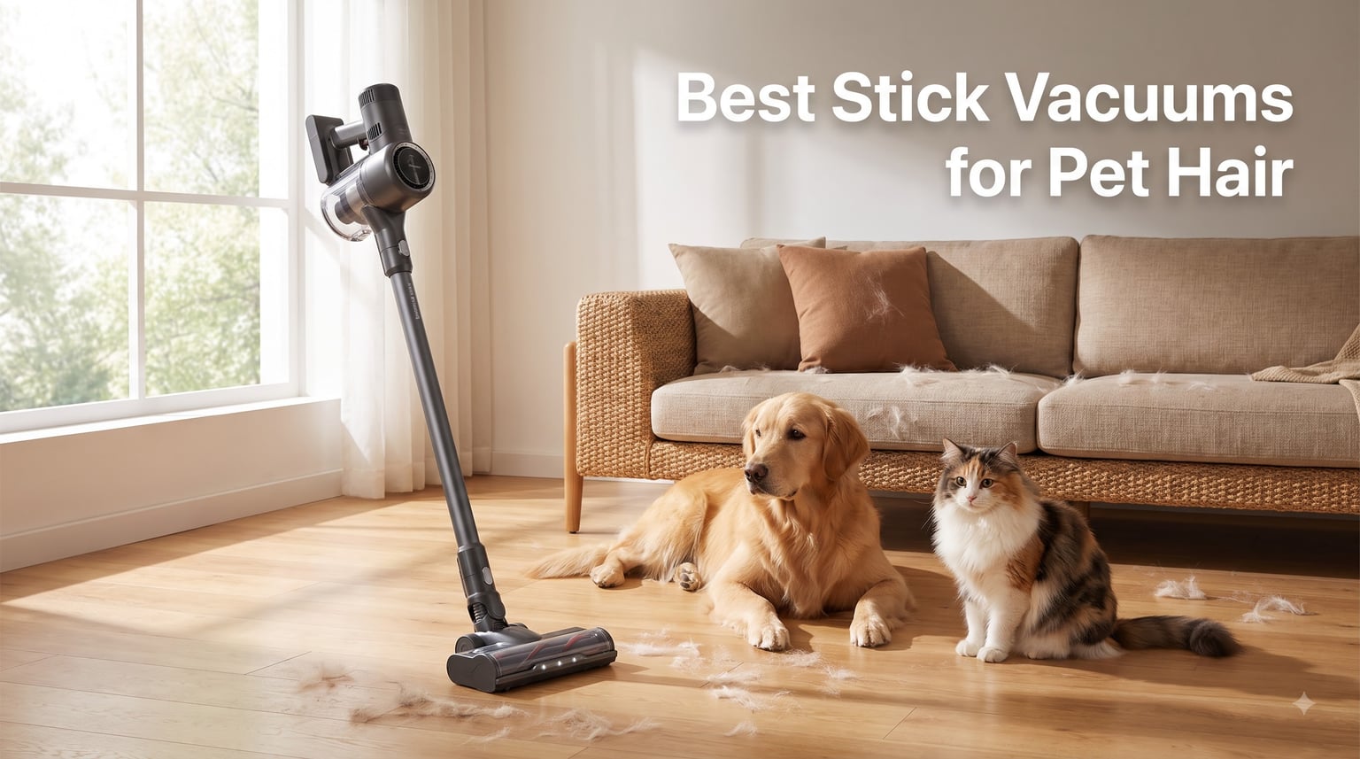 Best Stick Vacuums for Pet Hair