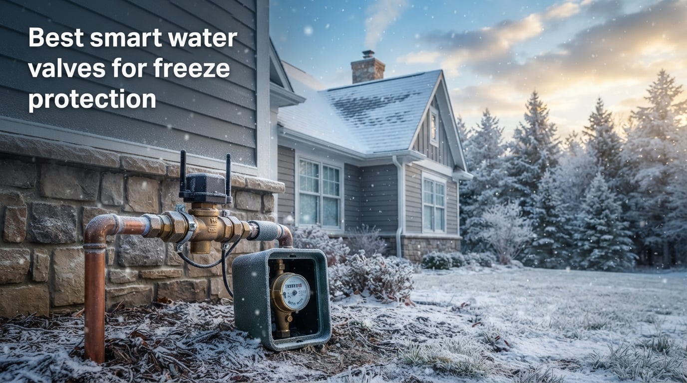 Best smart water valves for freeze protection
