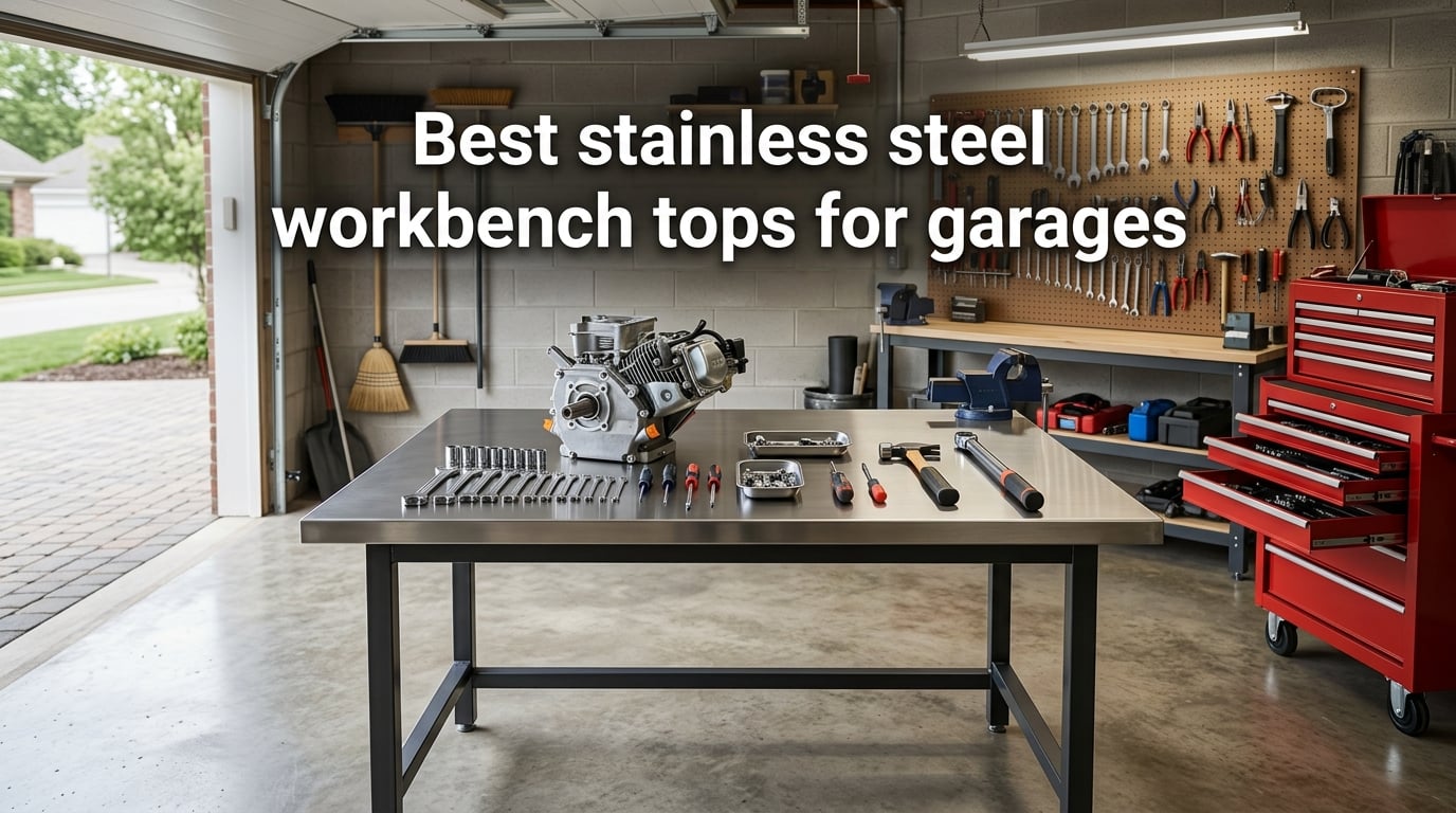 Best stainless steel workbench tops for garages