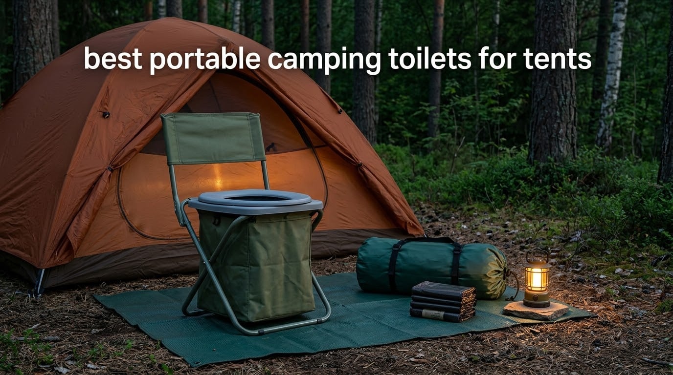 best portable camping toilets for tents