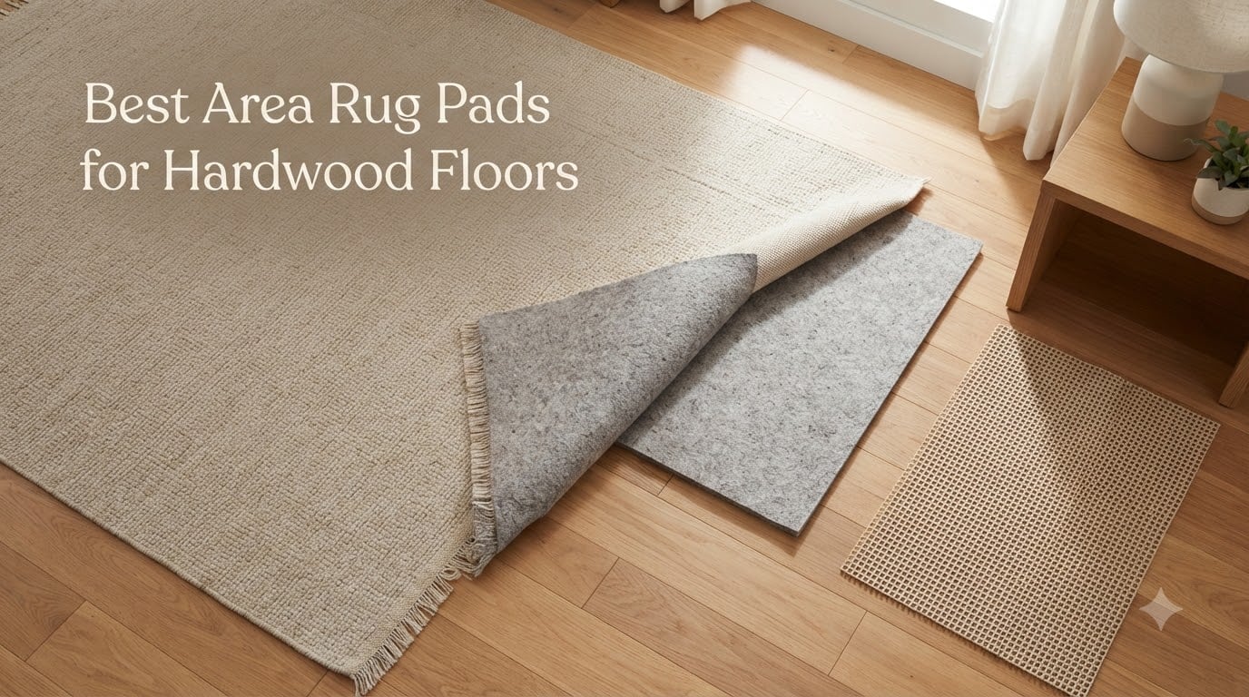 Best Area Rug Pads for Hardwood Floors