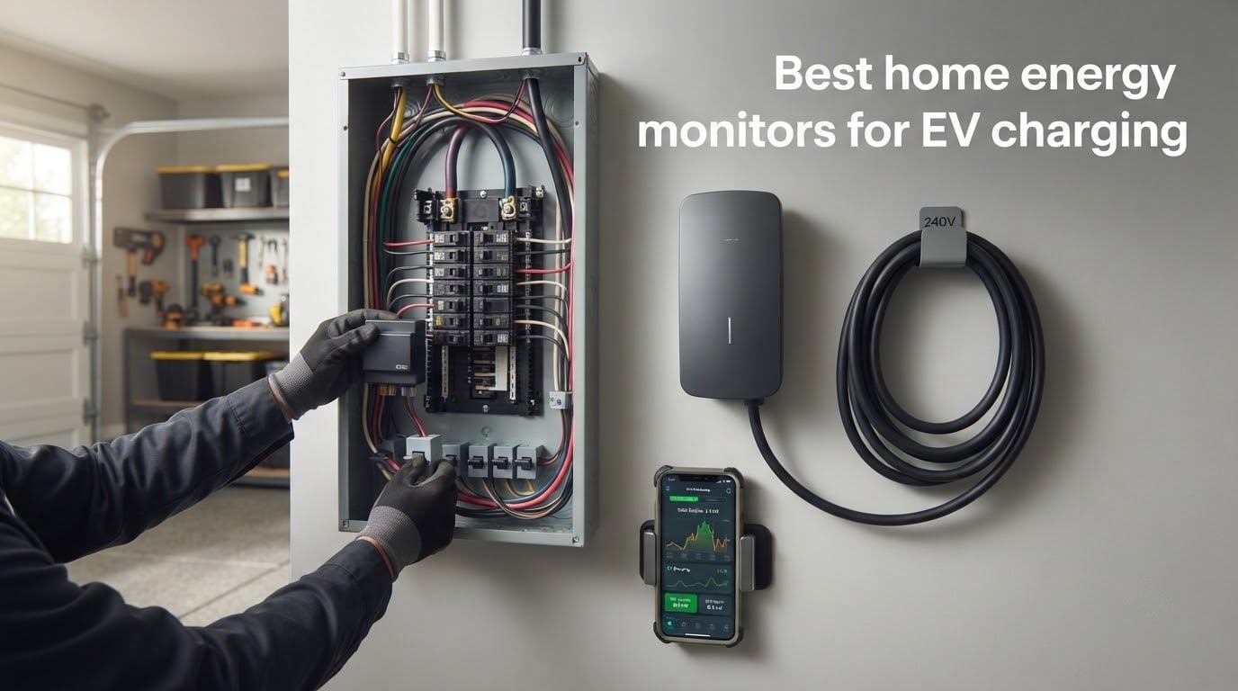 Best home energy monitors for EV charging