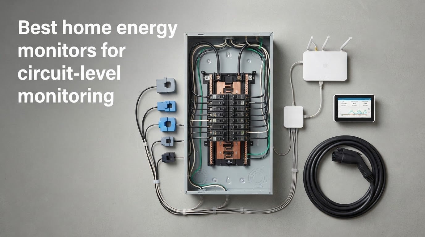 Best home energy monitors for circuit-level monitoring
