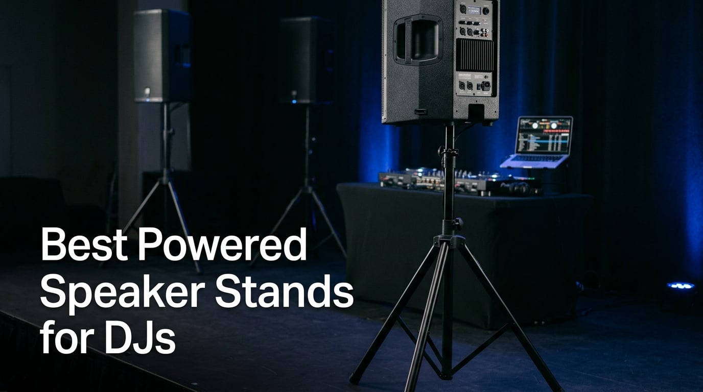 Best Powered Speaker Stands for DJs