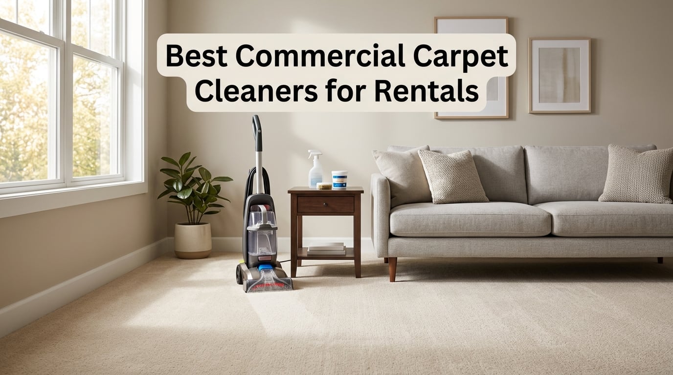 Best Commercial Carpet Cleaners for Rentals
