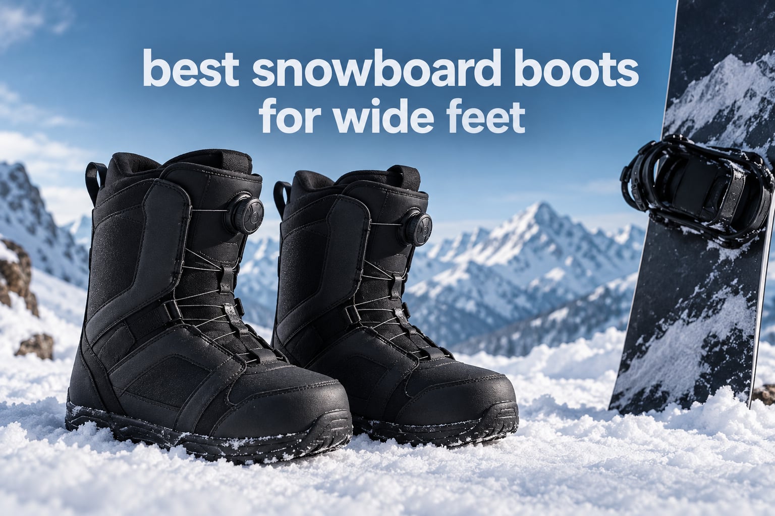 best snowboard boots for wide feet