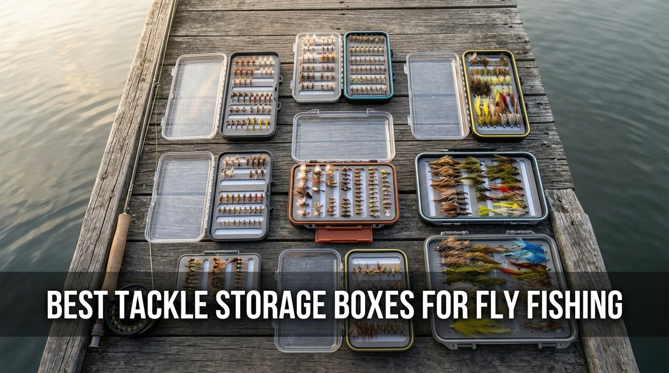 Best tackle storage boxes for fly fishing