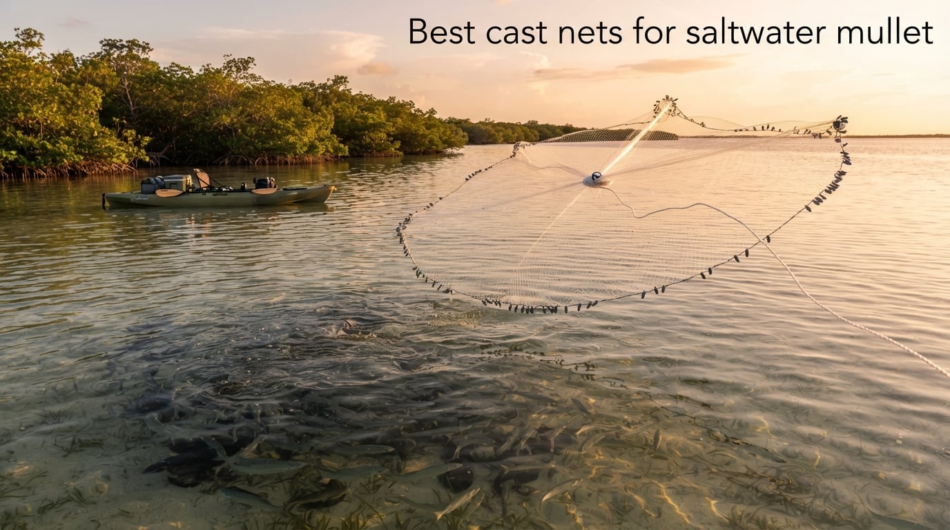 Best cast nets for saltwater mullet