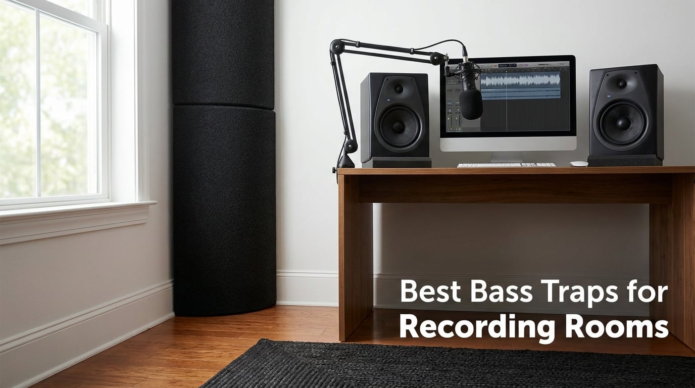 Best Bass Traps for Recording Rooms