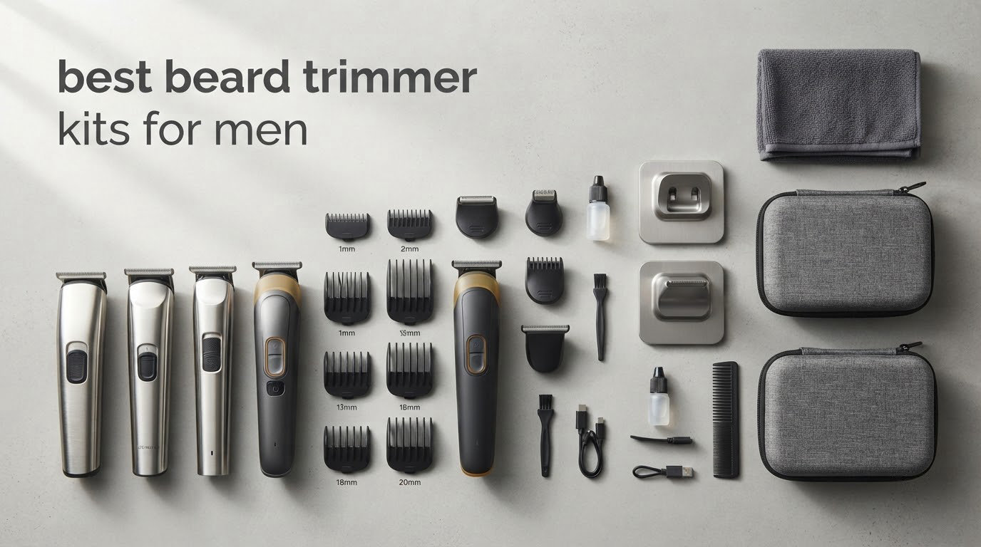 best beard trimmer kits for men