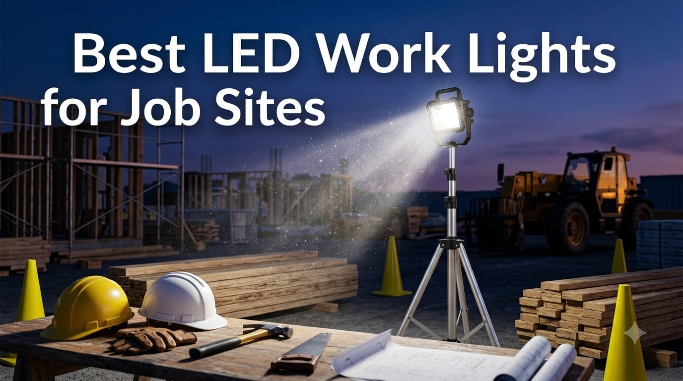 Best LED Work Lights for Job Sites