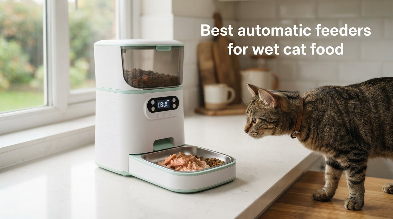 Best automatic feeders for wet cat food
