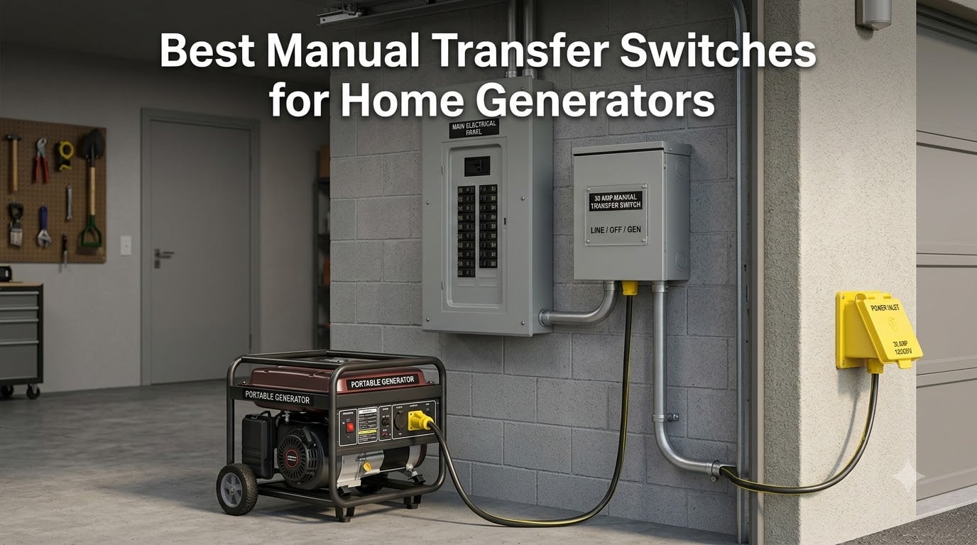 Best Manual Transfer Switches for Home Generators
