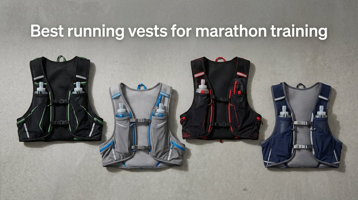 Best running vests for marathon training