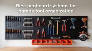 Best pegboard systems for garage tool organization