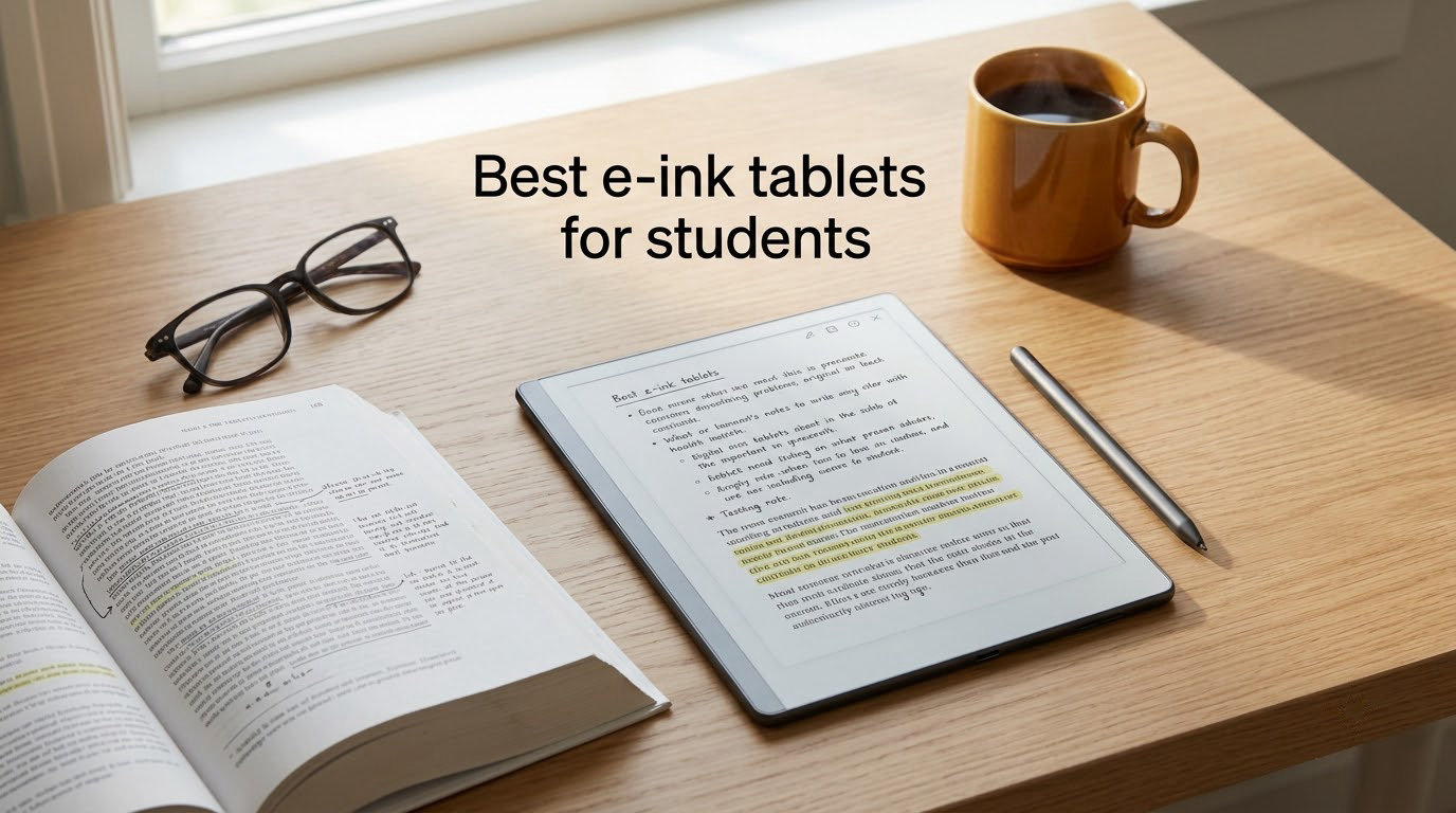Best e-ink tablets for students