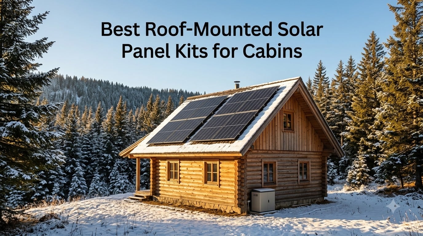 Best Roof-Mounted Solar Panel Kits for Cabins