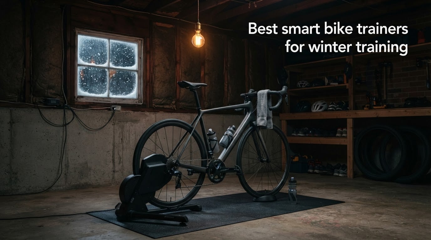 Best smart bike trainers for winter training