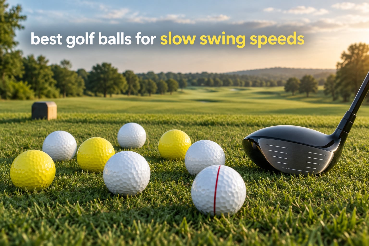 best golf balls for slow swing speeds