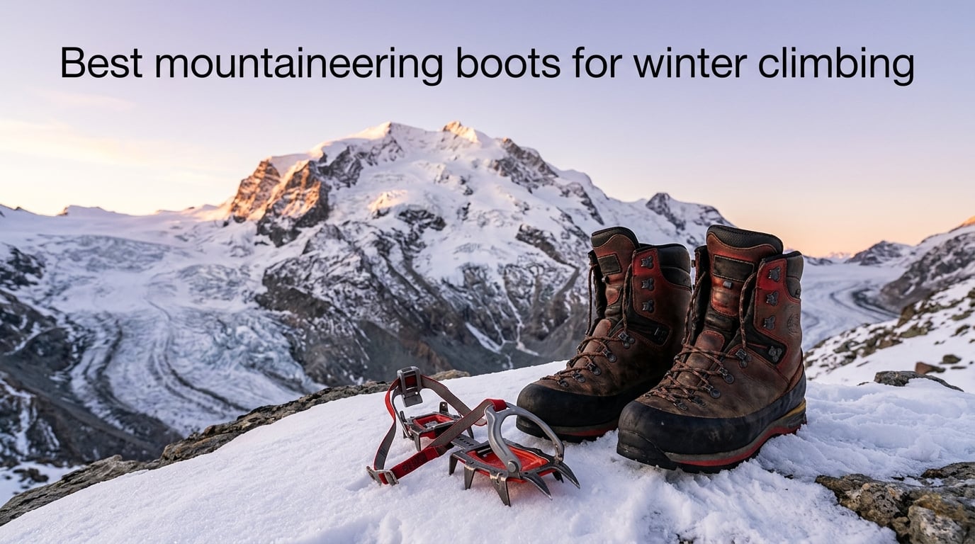 Best mountaineering boots for winter climbing