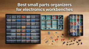 Best small parts organizers for electronics workbenches