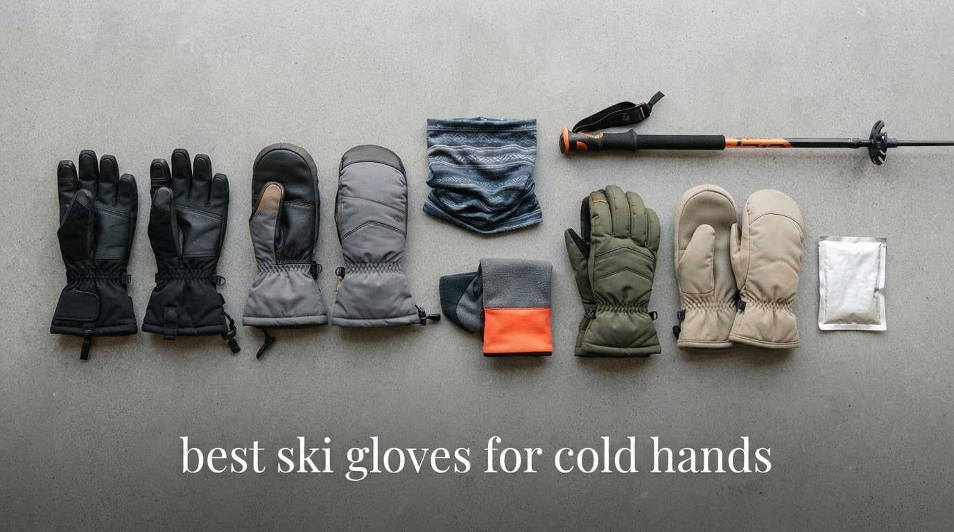 best ski gloves for cold hands
