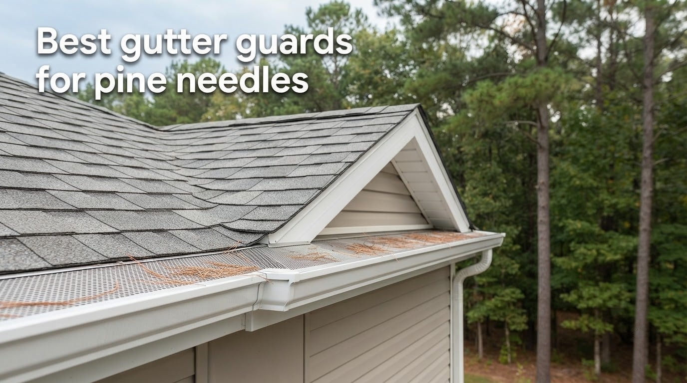 Best gutter guards for pine needles