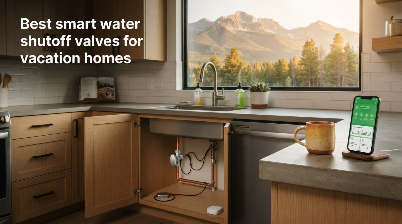 Best smart water shutoff valves for vacation homes