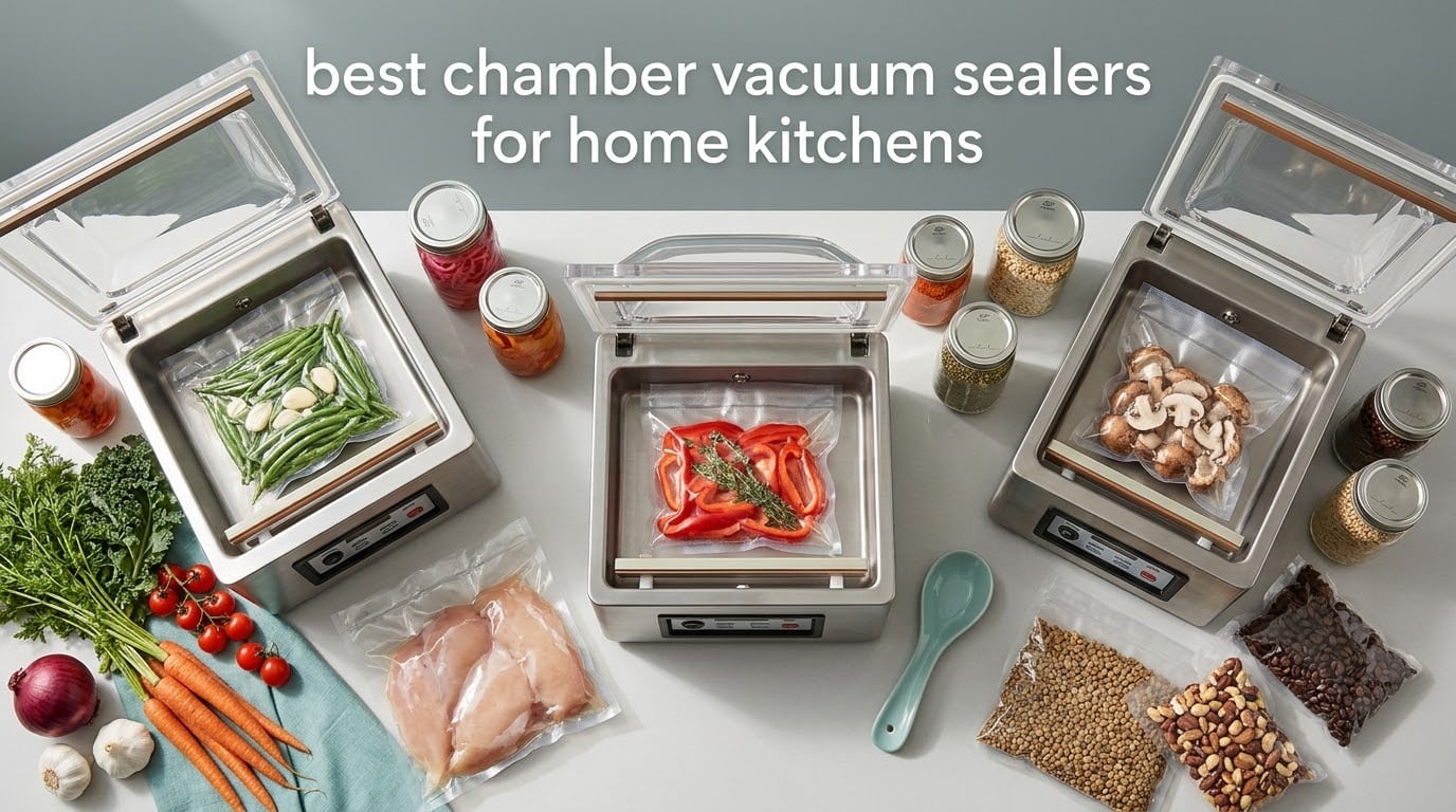best chamber vacuum sealers for home kitchens