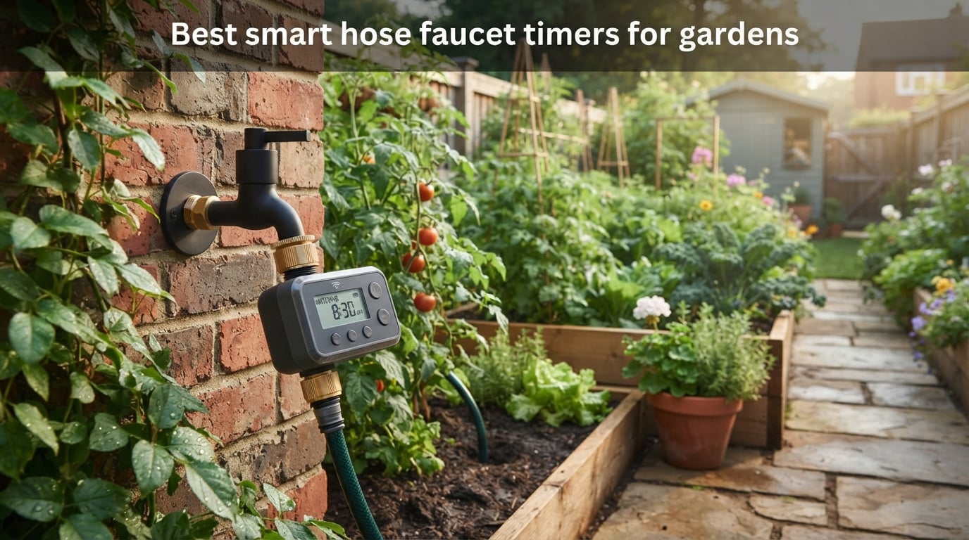 Best smart hose faucet timers for gardens