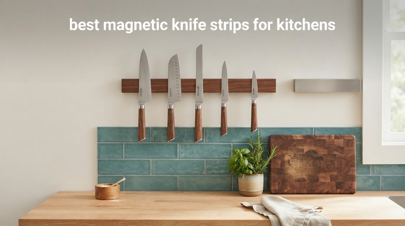 best magnetic knife strips for kitchens