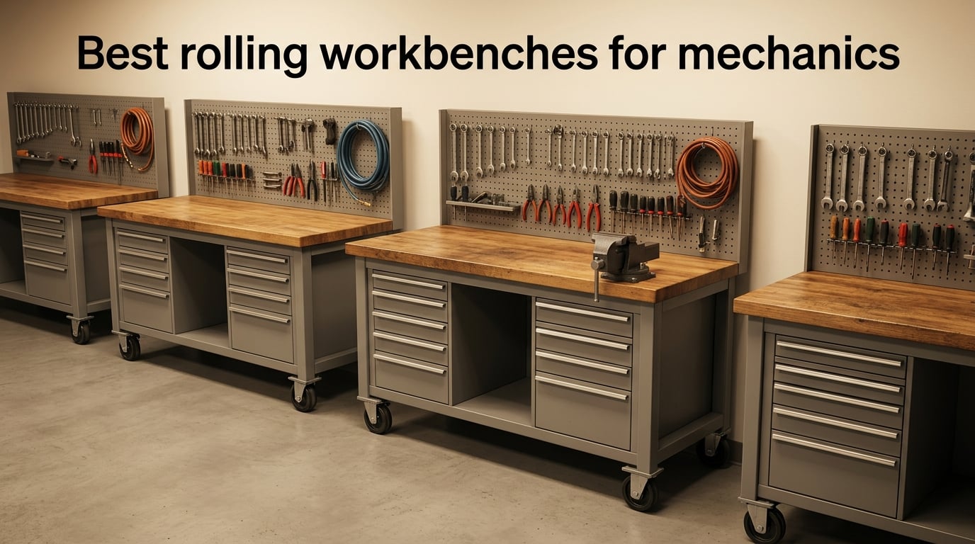 Best rolling workbenches for mechanics