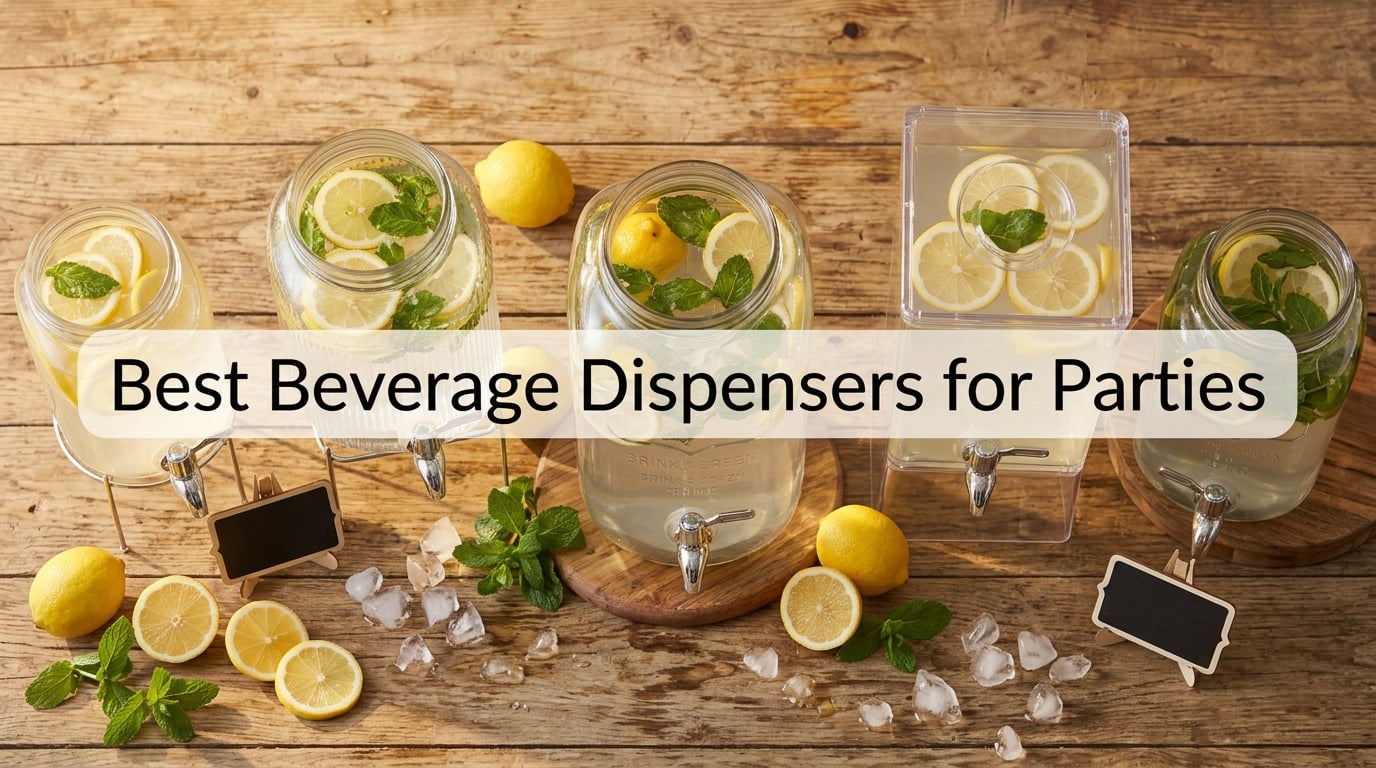 Best Beverage Dispensers for Parties