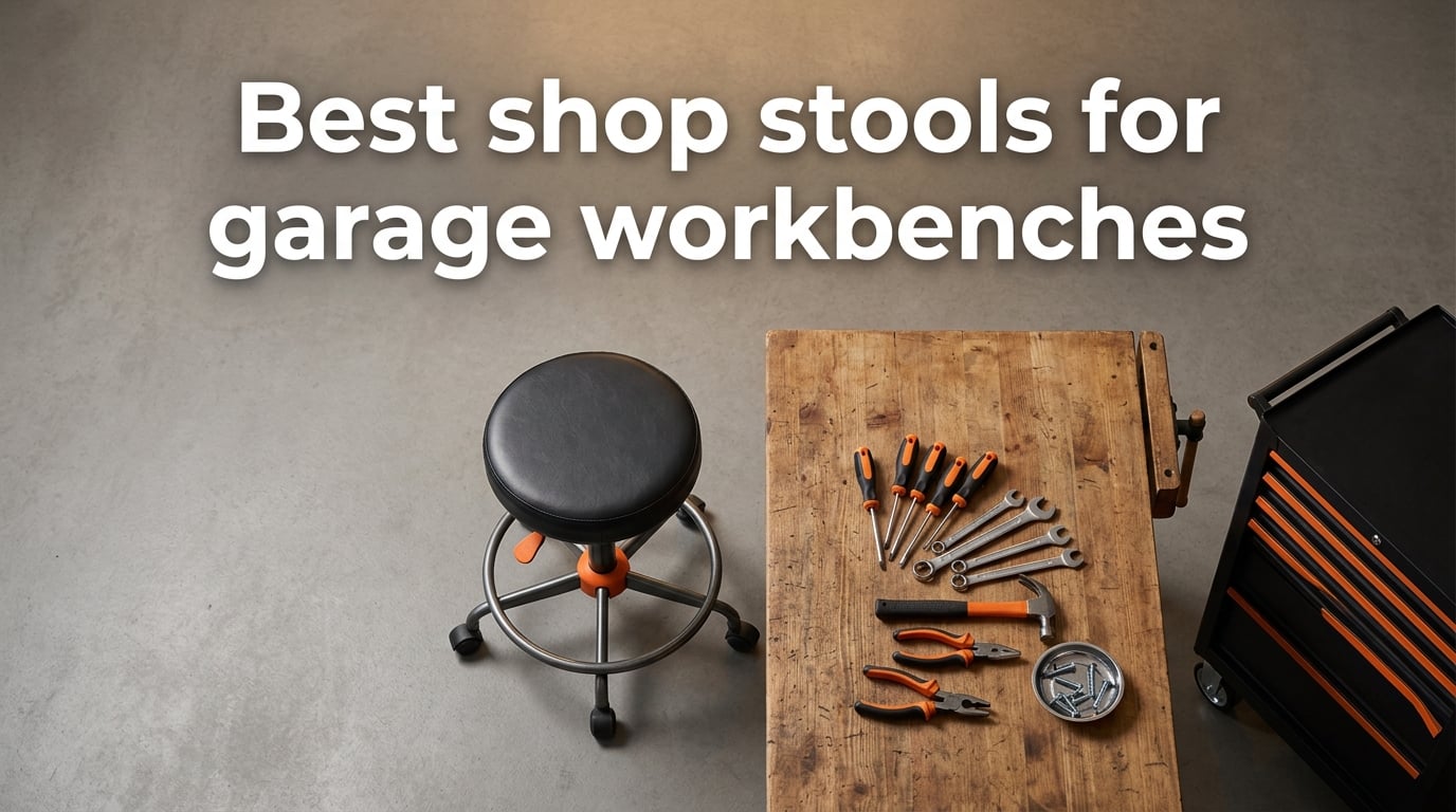 Best shop stools for garage workbenches