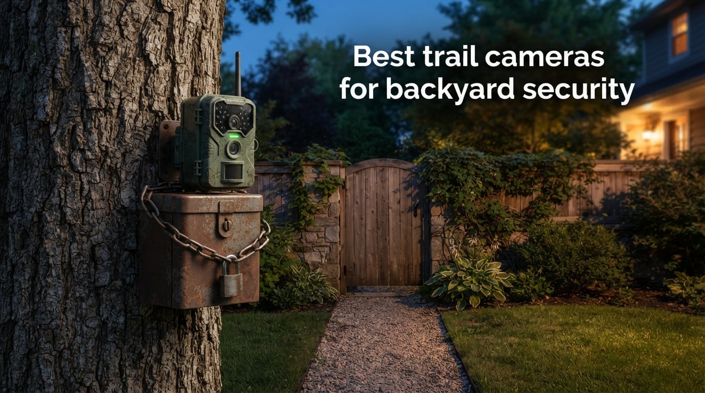 Best trail cameras for backyard security