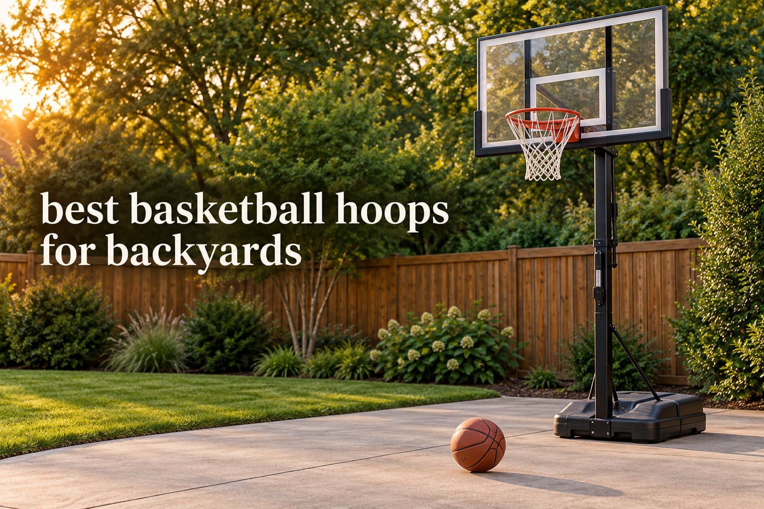 best basketball hoops for backyards