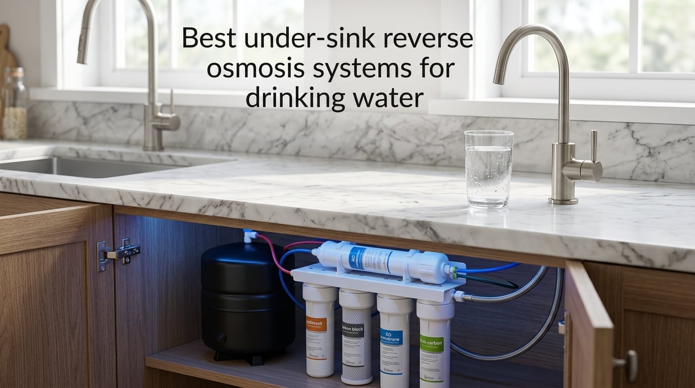 Best under-sink reverse osmosis systems for drinking water