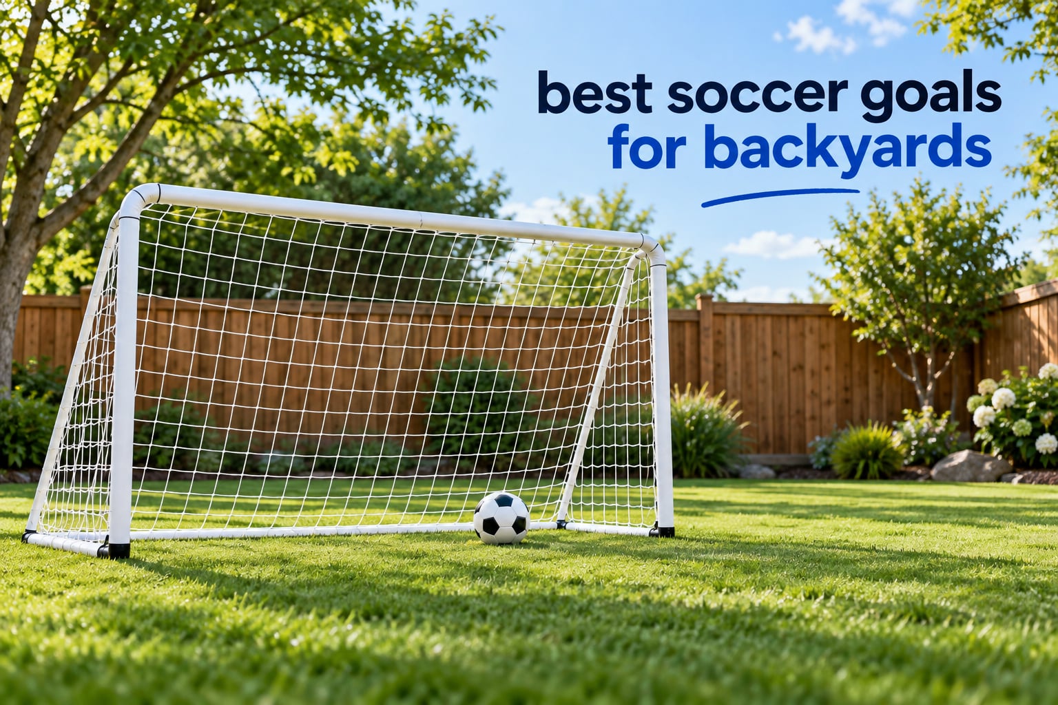 best soccer goals for backyards