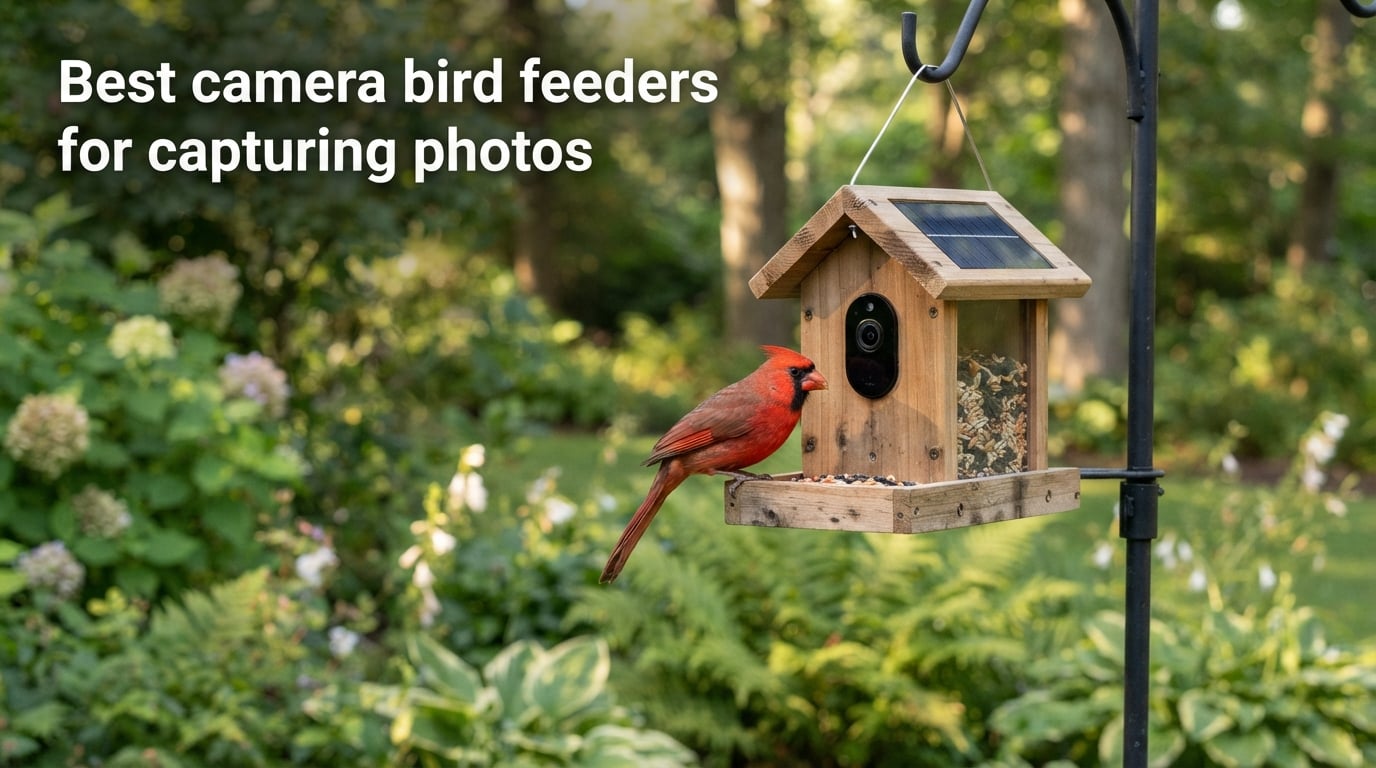 Best camera bird feeders for capturing photos